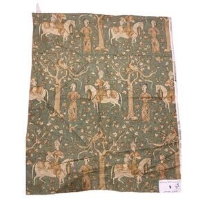 Brunschwig&Fils Rubaiyat fabric Safavid courtiers leading Georgian vintage29x36